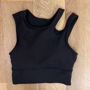 Lulu lemon cutout top/bra